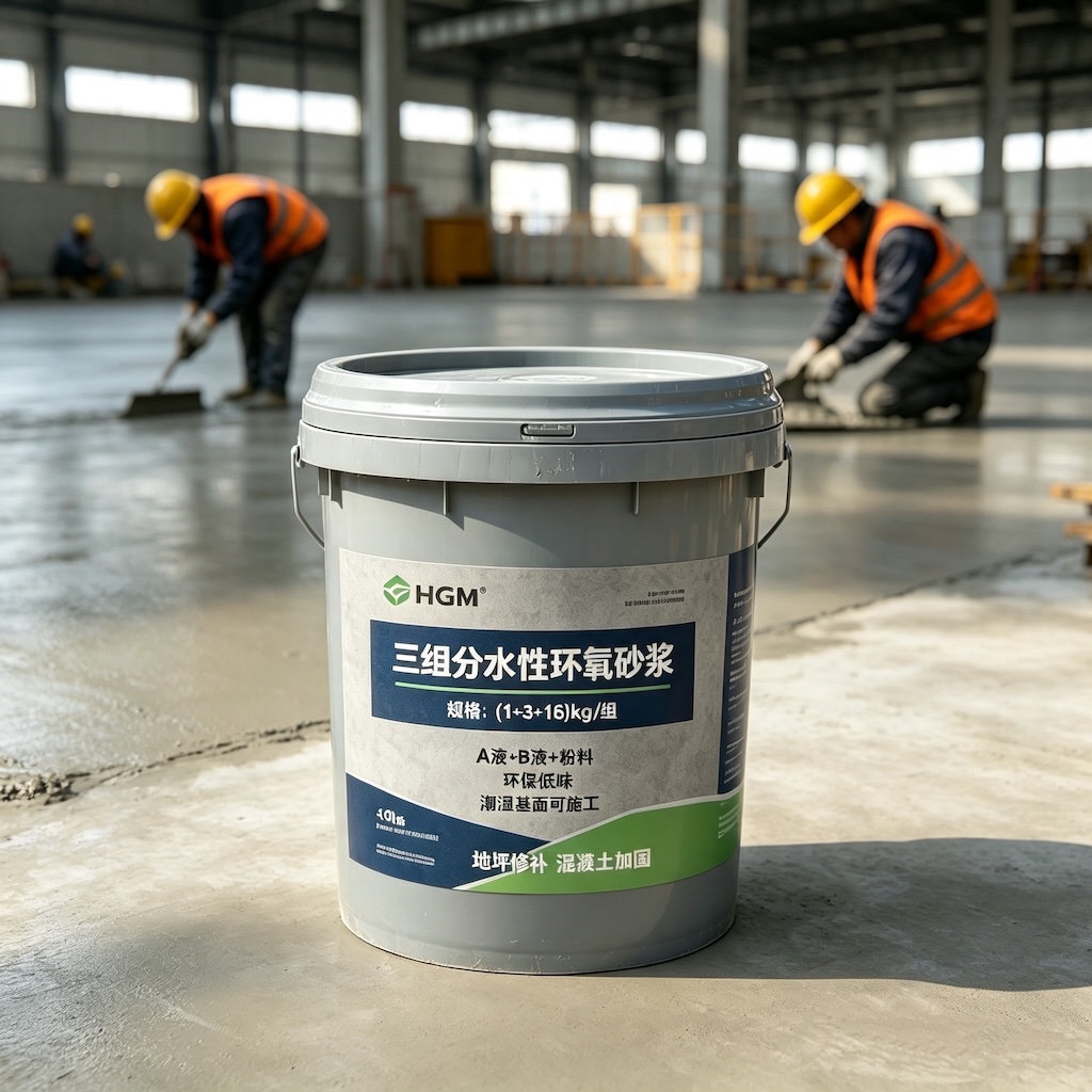 安乡三组份水性环氧砂浆